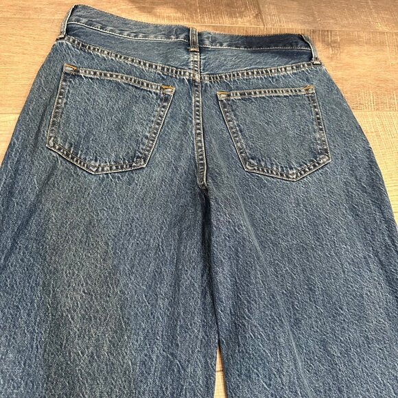 Abercrombie & Fitch Women's High Rise Jeans - Classic Blue - Picture 11 of 13